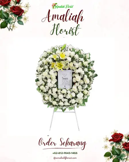 Krans Bunga Duka Pengkok