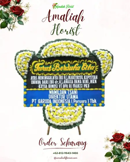 Papan Bunga Duka Pengkok